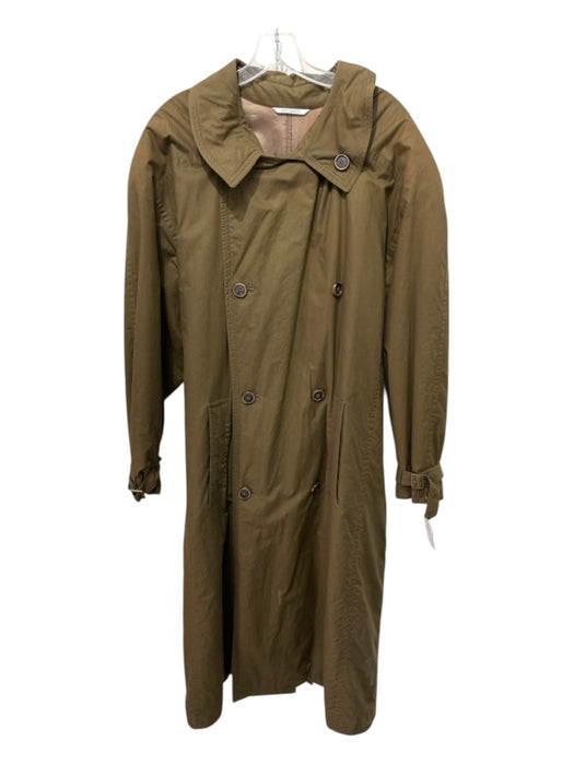 Hugo Boss Size 40 Tan Cotton Blend Solid Overcoat Men's Jacket Tan / 40