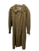 Hugo Boss Size 40 Tan Cotton Blend Solid Overcoat Men's Jacket Tan / 40