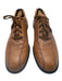 Tods Shoe Size 11.5 AS IS Brown & Black Leather Low Top Lace Up Men's Shoes Brown & Black / 11.5