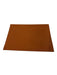 Ledere Brown Leather Snap Closure Flap Clutch Bag Brown