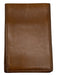 Ghurka Brown Leather Flap Logo Card holder Wallets Brown