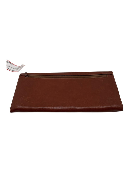 Ghurka AS IS Brown Leather Long Wallet Men's Wallet Brown