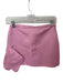 Alexis Size XS Pink Polyester Blend Textured Back Zip Front Bow Mini Skirt Pink / XS