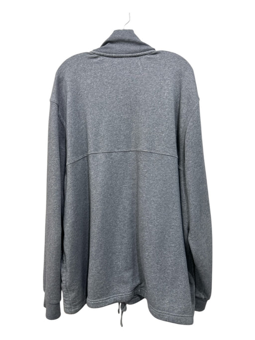 Patagonia Size XL Gray Cotton Solid Quarter Zip Men's Jacket Gray / XL