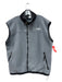 The North Face Size Est XL Light Gray Synthetic Solid Fleece Vest Men's Jacket Light Gray / Est XL