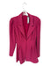 Lovers + Friends Size S Pink Polyester Long Sleeve Buttons Collar Dress Pink / S