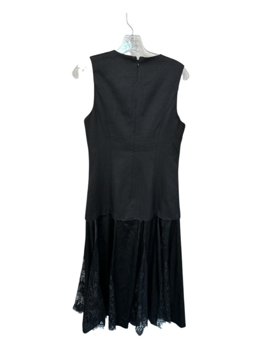 Hyacinth House Size S Black Polyester Sleeveless Lace Trim Maxi Dress Black / S