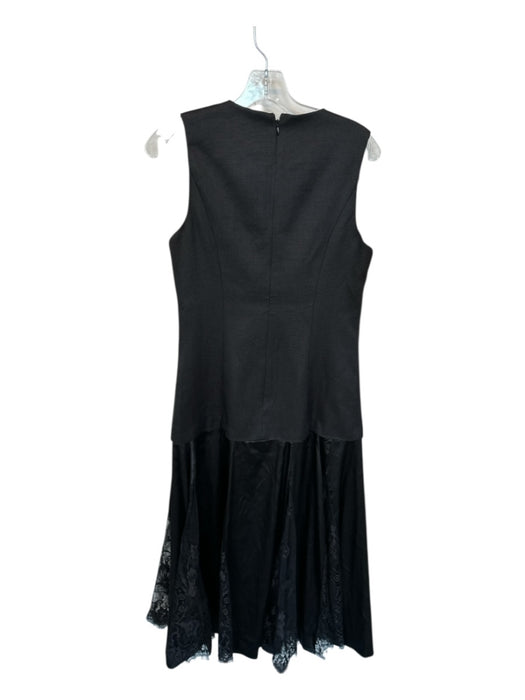 Hyacinth House Size S Black Polyester Sleeveless Lace Trim Maxi Dress Black / S