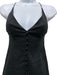 Zimmermann Size 0P Black Linen Sleeveless Spaghetti Strap Button Front Dress Black / 0P