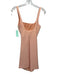 Bec & Bridge Size 4 Pale Orange Polyester Blend Sleeveless Ruched Dress Pale Orange / 4