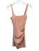 Bec & Bridge Size 4 Pale Orange Polyester Blend Sleeveless Ruched Dress Pale Orange / 4