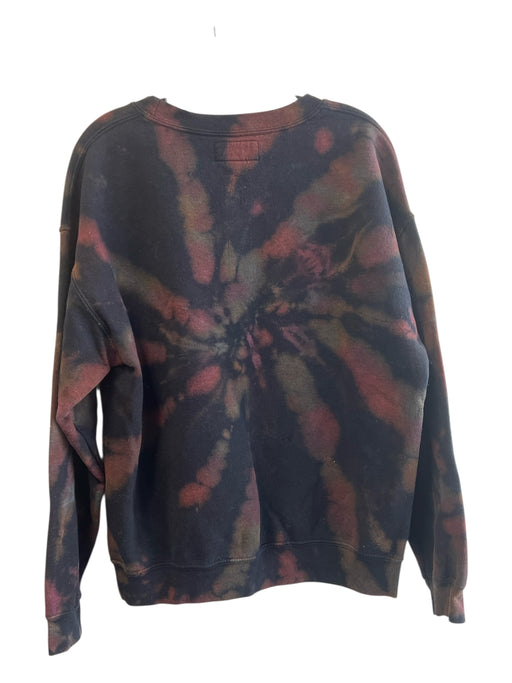 Carmar Size Small Black & Multi Cotton Crew Neck Long Sleeve Oversize Sweater Black & Multi / Small