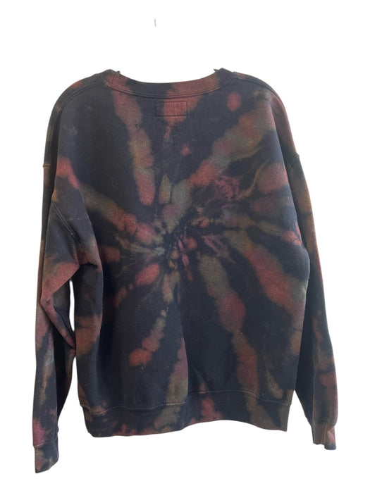 Carmar Size Small Black & Multi Cotton Crew Neck Long Sleeve Oversize Sweater Black & Multi / Small