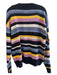 BDG Size Medium Multi Cotton Blend Long Sleeve Crew Neck Striped Sweater Multi / Medium