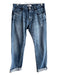 Moussy Vintage Size 25 Medium Wash Cotton High Rise 5 Pocket Zip Fly Jeans Medium Wash / 25