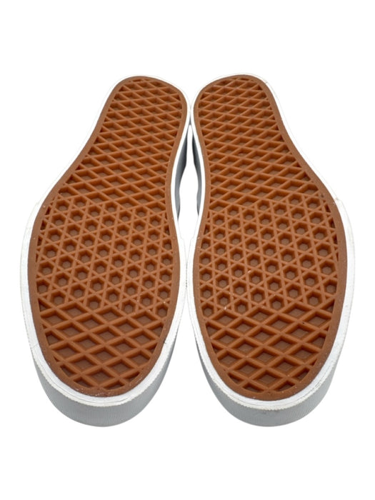 Vans Shoe Size 8 Black, Cream, White Canvas Checkered Slip On Platform Sneakers Black, Cream, White / 8