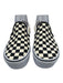 Vans Shoe Size 8 Black, Cream, White Canvas Checkered Slip On Platform Sneakers Black, Cream, White / 8