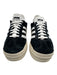 Adidas Shoe Size 7.5 Black, Beige, White Suede Upper Low Top Lace Up Sneakers Black, Beige, White / 7.5