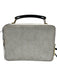 Marc Jacobs Black & White Leather Cracked / Distressed Crossbody Strap Logo Bag Black & White / S