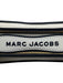 Marc Jacobs Black & White Leather Cracked / Distressed Crossbody Strap Logo Bag Black & White / S