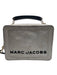 Marc Jacobs Black & White Leather Cracked / Distressed Crossbody Strap Logo Bag Black & White / S