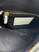 Marc Jacobs Black & White Leather Cracked / Distressed Crossbody Strap Logo Bag Black & White / S