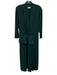 The Fold Size 14 Dark Green Polyester Blend jersey knit Surplice Drape Dress Dark Green / 14