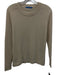 J.McLaughlin Size L Cream White Wool Blend Ribbed Knit Round Neck Sweater Cream White / L