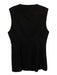 Tuckernuck Size 10 Black Cotton Twill Zip A Line Above Knee Dress Black / 10