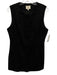 Tuckernuck Size 10 Black Cotton Twill Zip A Line Above Knee Dress Black / 10