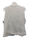 Love Tree Size L White & Blue Polyester Reverse seam detail Sherling Accent Vest White & Blue / L