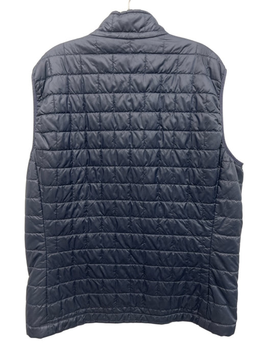 Patagonia Size XL Blue Polyester Quilted Zipper Men's Vest Blue / XL