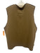 Barbour Size Est XL Brown Polyester & Acrylic Solid Lined Buttons Men's Vest Brown / Est XL