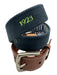 Peter Millar Blue Green Men's Belt Blue Green