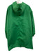 Windbreaker Size L Green Hood Long Sleeve Button Up Jacket Green / L