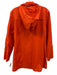 CM Size M Orange Cotton & Nylon Long Sleeve Zip Up Buttons Jacket Orange / M