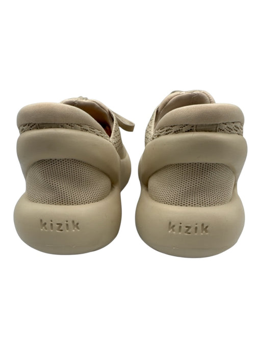 Kizik Shoe Size 9 Beige Synthetic Knit Lace Up Sneakers Beige / 9