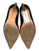 Manolo Blahnik Shoe Size 39 Black Suede leather Pointed Toe Kitten Heel Pumps Black / 39