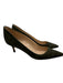 Manolo Blahnik Shoe Size 39 Dark Green Suede leather Pointed Toe Pumps Dark Green / 39