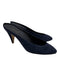 Mansur Gavriel Shoe Size 39 Navy Suede leather Almond Toe Midi Heel Mule Pumps Navy / 39