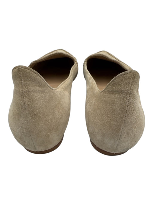 M. Gemi Shoe Size 39 Beige Suede leather Pointed Toe Flats Beige / 39
