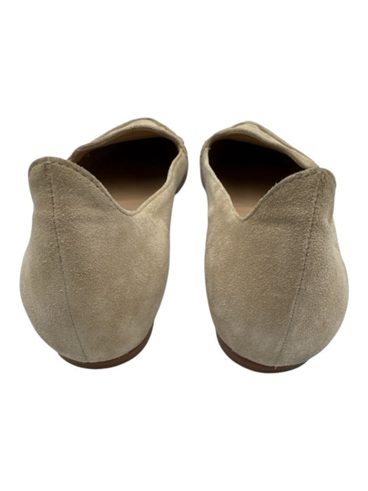 M. Gemi Shoe Size 39 Beige Suede leather Pointed Toe Flats Beige / 39