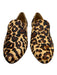 Jack Rogers Shoe Size 8.5 Beige, Black, Brown Pony Hair Cheetah Print Flats Beige, Black, Brown / 8.5