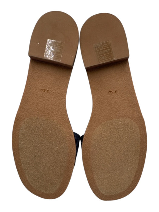Jack Rogers Shoe Size 8.5 Navy & Beige Synthetic open toe Strap Sandals Navy & Beige / 8.5