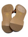 Sarah Flint Shoe Size 40 Beige Leather Criss Cross Open Toe Flip Flop Sandals Beige / 40
