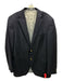Peter Millar Black Wool 2 Buttons Men's Blazer Black / 42T