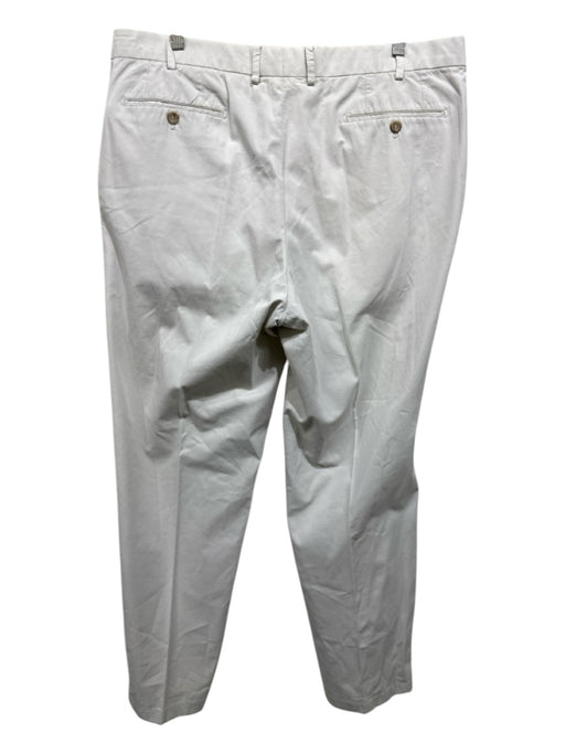 Hiltl Size 40 Gray Cotton Zip Fly Men's Pants Gray / 40