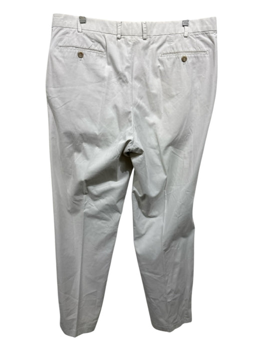 Hiltl Size 40 Gray Cotton Zip Fly Men's Pants Gray / 40