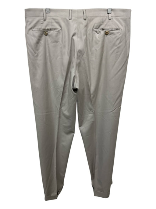 Zanella Size 40 Beige Wool Zip Fly Men's Pants Beige / 40