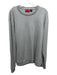 Hugo Boss Size XXL Gray Cotton Blend Solid Sweatshirt Men's Long Sleeve Shirt Gray / XXL